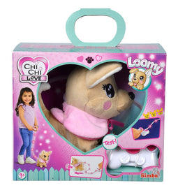 ChiChiLove Loomy - 20 cm - Kabelbediening bestuurbaar - Speelgoedhond - vanaf 3 jaar