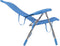 Crespo AL/206 - Klapstoel - Verstelbaar in 7 standen - Blauw
