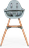 Childhome 2-in-1 Hoge Stoel - 2 Hoogtestanden - 6 Maanden Tot 6 Jaar - Muntgroen