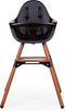 Childhome 2-in-1 Kinderstoel met bumper Evolu 2 naturel/zwart