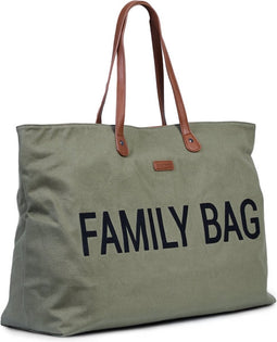 Childhome Family Bag - Luiertas - Kaki Groen - Khaki - Ruim & Waterafstotend - Verzorgingstas
