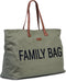 Childhome Family Bag - Luiertas - Kaki Groen - Khaki - Ruim & Waterafstotend - Verzorgingstas