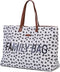 Childhome Family Bag - Luiertas - Leopard - 55x18x40 - Extra Tasje