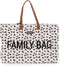 Childhome Family Bag - Luiertas - Leopard - 55x18x40 - Extra Tasje