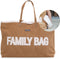 Childhome Family Bag - Luiertas - Suede-look