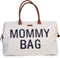 Childhome - Mommy Bag ® Verzorgingstas - Luiertas - Ecru & Zwart - Ruim & Waterafstotend - 55x30x40cm