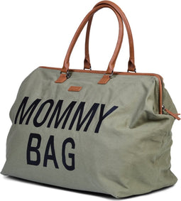 Childhome Mommy Bag® Verzorgingstas - luiertas incl. verzorgingsmatje - Kaki - 55 x 30 x 40cm