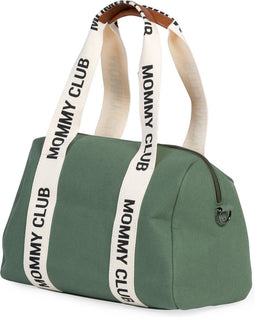 Childhome Mommy Club Verzorgingstas – Groen – Incl. Verschoningsmatje en Isolatiezakje - 38 x 21 x 27 cm - 22L