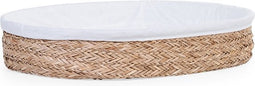 Childhome Moses verzorgingsmand inclusief matras 70x50cm - Zeegras