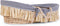 CHILDHOME Mozesmand raffia met matras en hoes grijs