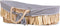 CHILDHOME Mozesmand raffia met matras en hoes grijs