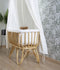 Childhome Rattan wieg - Incl. Omrander en matras - Geschikt voor baby's tot 9kg - 90x50x70cm