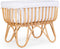 Childhome Rattan wieg - Incl. Omrander en matras - Geschikt voor baby's tot 9kg - 90x50x70cm