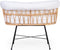 Childhome Rattan Wieg - Inclusief matras - 0 tot 6m - Ecru - 90 x 51 x 70 cm