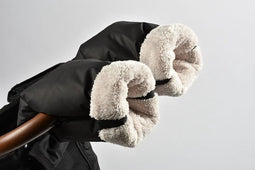 Childhome Red Castle Buggyhandschoenen met fleece - Zwart