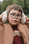 Children's Chestnut Teddy Bear Ear Muffs