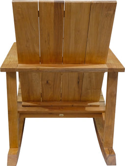 Chill Dept - Adirondack rocking Frame teak wood Knock-Down