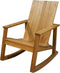 Chill Dept - Adirondack rocking Frame teak wood Knock-Down