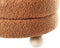 CHILLY - Poef - Goudbruin - Bouclé