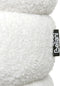 CHILLY - Poef - Wit - Bouclé