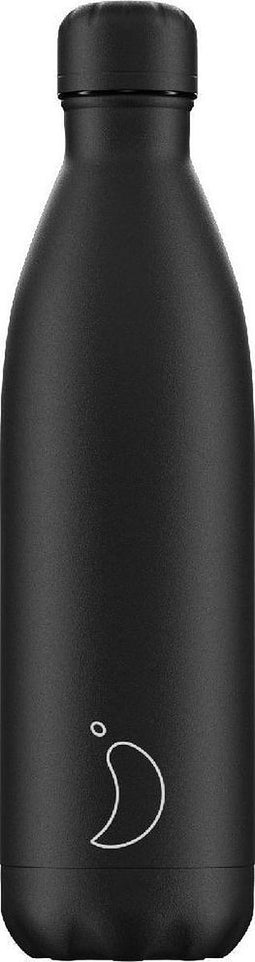 Chillys Original - Drinkfles - Thermosfles - 750ml - All Black