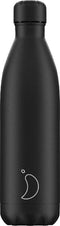 Chillys Original - Drinkfles - Thermosfles - 750ml - All Black