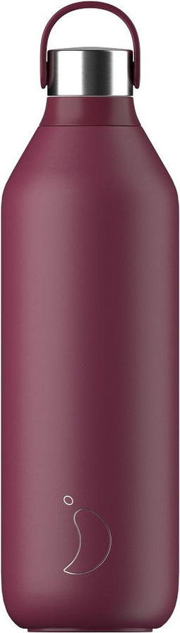 Chillys Series 2 - Drinkfles - Thermosfles - 1000ml - Plum