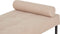 CHINON - Chaise longue - Beige - Bouclé