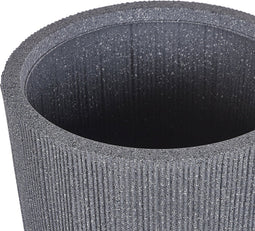 CHIOS - Plantenbak - Grijs - 44 cm - Polyresin