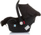 Chipolino Amore Autostoel Met Adapters 40-85 Cm Groep 0+ Obsidian
