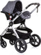 Chipolino Aspen Opvouwbare 3-in-1 Kinderwagen Met Luiertas Graphite Grey