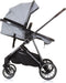 Chipolino Aura Opvouwbare Kinderwagen 3 in 1 - Met Luiertas - Ash Grey