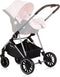Chipolino Aura Opvouwbare Kinderwagen 3 in 1 - Met Luiertas - Flamingo