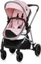 Chipolino Aura Opvouwbare Kinderwagen 3 in 1 - Met Luiertas - Flamingo
