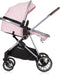 Chipolino Aura Opvouwbare Kinderwagen 3 in 1 - Met Luiertas - Flamingo