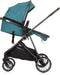 Chipolino Aura Opvouwbare Kinderwagen 3 in 1 - Met Luiertas - Teal