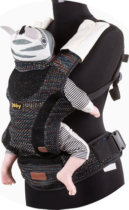 Chipolino Bobby Ergonomische Draagzak Met Capuchon Fly Multicolor