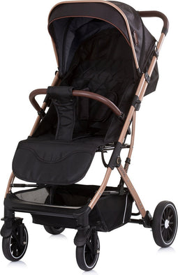 Chipolino Combo Opvouwbare Buggy Met Voetenhoes Obsidian Gold