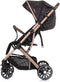 Chipolino Combo Opvouwbare Buggy Met Voetenhoes Obsidian Gold