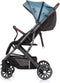 Chipolino Combo Opvouwbare Buggy Met Voetenhoes Teal Turquoise