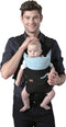 Chipolino Comfy Ergonomische Draagzak Met 4 Babyposities Black