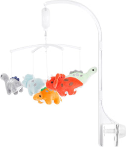 Chipolino Dinos Muziekmobiel 360° Draaiend Wit/multicolor