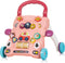 Chipolino Funny Amimals Loopwagen Met Speelauto & Muziek Roze
