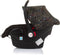 Chipolino Havana Autostoel Met Adapters 40-85 Cm Groep 0+ Obsidian Leaves