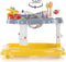 Chipolino Joya Lux 4-in-1 Loopstoel 360° Draaibaar Opvouwbaar Geel