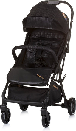 Chipolino Kiss Autofolding Opvouwbare Buggy Obsidian Black