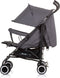 Chipolino Miley Opvouwbare Plooibuggy - Reisbuggy Granite Grey