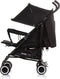 Chipolino Miley Opvouwbare Plooibuggy - Reisbuggy Obsidian Black