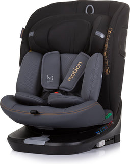 Chipolino Motion Autostoel - Kinderzitje Auto - I-size 40-150 Cm - Isofix 360° - Groep 0+, 1, 2, 3 - Obsidian