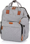 Chipolino Rugzak/- Luiertas Met Extra Veel Opslagruimte Ash Grey